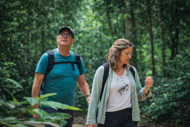 Srimangal Tour : Travelers Hiking in Lawachara national Park andheading to Khashiya Tribal Village
